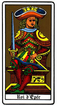 ˹ - Oswald Wirth Tarot -  - King Of Swords