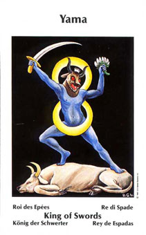 Űֿ - Barbara Walker Tarot -  - King Of Swords