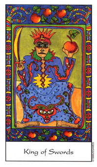 ý - Tarot of the Trance -  - King Of Swords