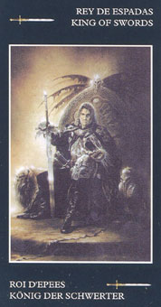 ɫ - Black Tarot -  - King Of Swords