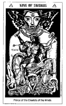 ʿ - The Hermetic Tarot -  - King Of Swords