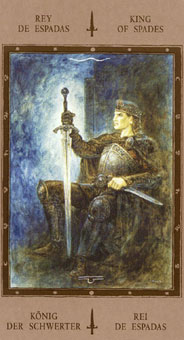 Թ - The Labyrinth Tarots -  - King Of Swords