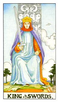 ͨΰ - Universal Waite Tarot -  - King Of Swords