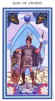 Ȼ - The Enchanted Tarot -  - King Of Swords