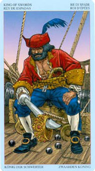  - Sea Rover Tarot -  - King Of Swords