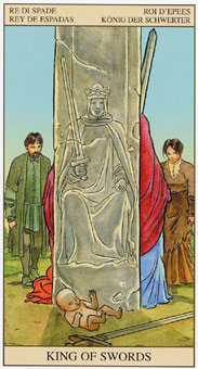 ӽΰ - Tarot of the New Vision -  - King Of Swords