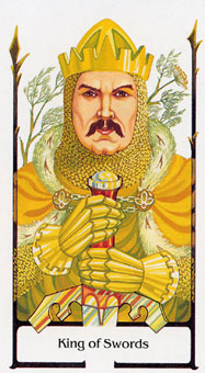 ž - Tarot Of The Old Path -  - King Of Swords