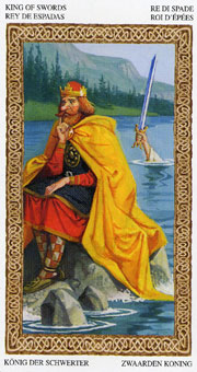 ³ - Tarot of Druids -  - King Of Swords