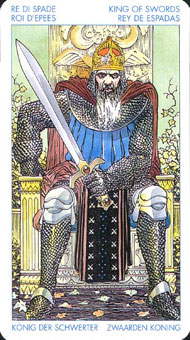 ʥ׳ΰ - Universal Waite Tarot -  - King Of Swords