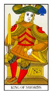 ʹ - Angel Tarot -  - King Of Swords