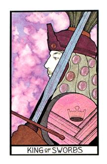 ̫ʱ - Aquarian Tarot -  - King Of Swords