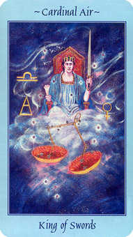  - Celestial Tarot -  - King Of Swords