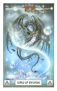  - Dragon Tarot -  - King Of Swords
