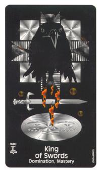 ѻħ - Crows Magick Tarot -  - King Of Swords