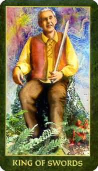 䴫˵ - Folklore Tarot -  - King Of Swords