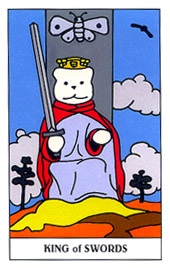 С - Gummy Bear Tarot -  - King Of Swords