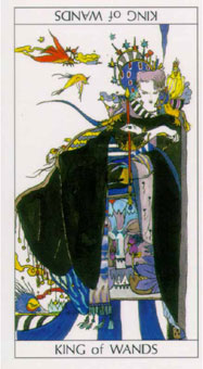 ҰϲТ - Yositaka Amano Tarot - Ȩȹ - King Of Wands