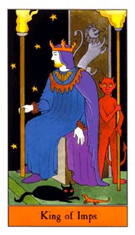 ʥ - Halloween Tarot - Ȩȹ - King Of Wands