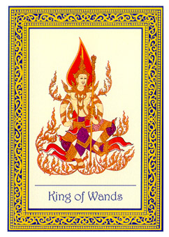 ̩ʼ - Royal Thai Tarot - Ȩȹ - King Of Wands