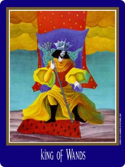  - New Century Tarot - Ȩȹ - King Of Wands