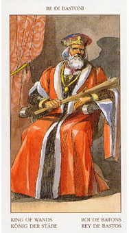 ո - Tarot of The Renaissance - Ȩȹ - King Of Wands