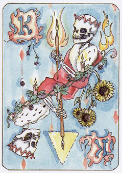  - Tarot of the Dead - Ȩȹ - King Of Wands