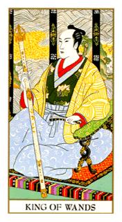  - Ukiyoe Tarot - Ȩȹ - King Of Wands