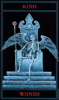  - The Gothic Tarot - Ȩȹ - King Of Wands