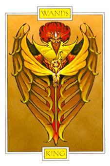  - Winged Spirit Tarot - Ȩȹ - King Of Wands