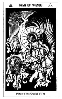 ʿ - The Hermetic Tarot - Ȩȹ - King Of Wands