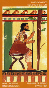 ³ - Etruscan Tarot - Ȩȹ - King Of Wands