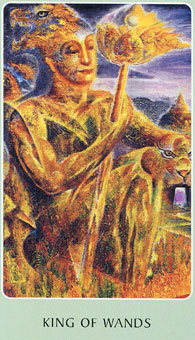 ֮ - Tarot Root of Asia - Ȩȹ - King Of Wands