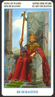  - Secret Tarot - Ȩȹ - King Of Wands