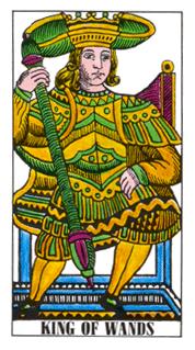  - Classic Tarot - Ȩȹ - King Of Wands