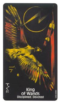 ѻħ - Crows Magick Tarot - Ȩȹ - King Of Wands