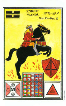 ħʽ - Tarot Of Ceremonial Magic - Ȩȹ - King Of Wands