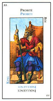  - Etteilla Tarot - Ȩȹ - King Of Wands