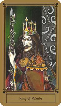 空想塔罗牌 - fantastical tarot - 权杖国王 - king of wands