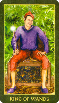 䴫˵ - Folklore Tarot - Ȩȹ - King Of Wands