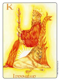  - Gill Tarot - Ȩȹ - King Of Wands