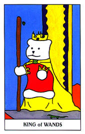 С - Gummy Bear Tarot - Ȩȹ - King Of Wands