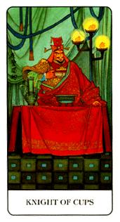 й - Chinese Tarot - ʥʿ - Knight Of Cups