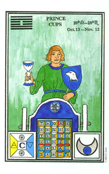 ħʽ - Tarot Of Ceremonial Magic - ʥʿ - Knight Of Cups