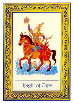 ̩ʼ - Royal Thai Tarot - ʥʿ - Knight Of Cups