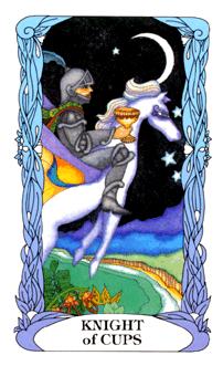 ¹⻨԰ - Moon Garden Tarot - ʥʿ - Knight Of Cups