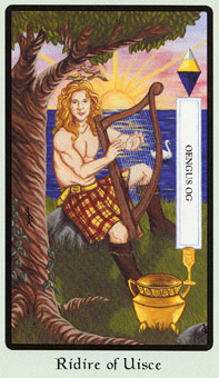  - Faery Wicca Tarot - ʥʿ - Knight Of Cups