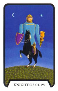 Ů - Tarot of the Witches - ʥʿ - Knight Of Cups