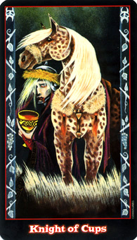 Ѫ - Vampire Tarot - ʥʿ - Knight Of Cups