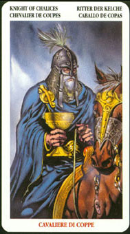  - Celtic Tarot - ʥʿ - Knight Of Cups