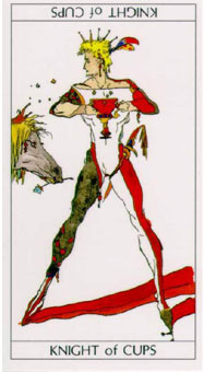 ҰϲТ - Yositaka Amano Tarot - ʥʿ - Knight Of Cups